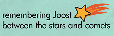 Remembering Joost between the stars and comets
